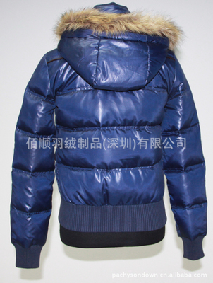 【厂家批发供应女装连帽毛条防水保暖羽绒服生产订制户外羽绒制品96】价格,厂家,图片,服装加工,佰顺羽绒制品(深圳)-