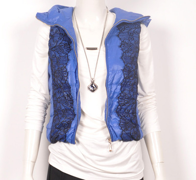 GB-1606歌蕾思正品羽绒服马甲 短款修身时尚，丽水飞翔鸟制造